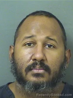 Booking photo from Palm Beach County, Florida