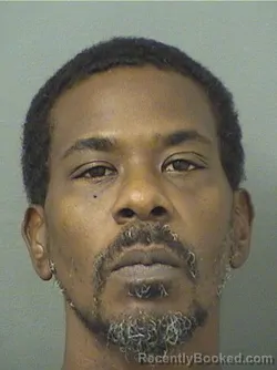 Booking photo from Palm Beach County, Florida
