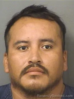 Booking photo from Palm Beach County, Florida