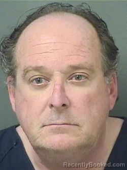 Booking photo from Palm Beach County, Florida