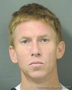 Booking photo from Palm Beach County, Florida