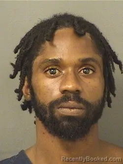 Booking photo from Palm Beach County, Florida