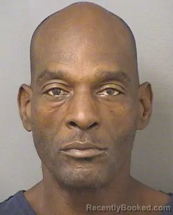 Booking photo from Palm Beach County, Florida