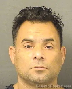 Booking photo from Palm Beach County, Florida