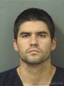 Booking photo from Palm Beach County, Florida