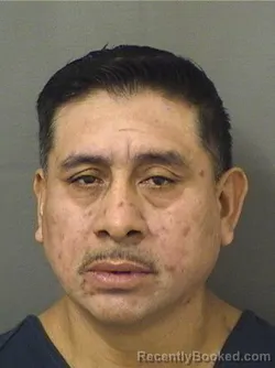 Booking photo from Palm Beach County, Florida