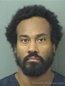 Booking photo from Palm Beach County, Florida