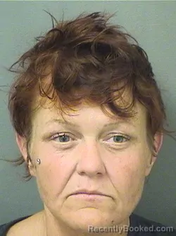 Booking photo from Palm Beach County, Florida