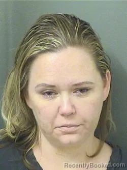 Booking photo from Palm Beach County, Florida
