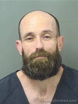 Booking photo from Palm Beach County, Florida