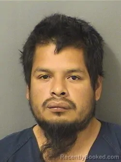 Booking photo from Palm Beach County, Florida