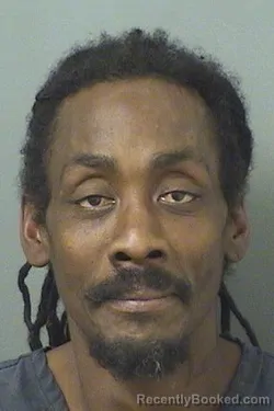 Booking photo from Palm Beach County, Florida