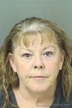 Booking photo from Palm Beach County, Florida