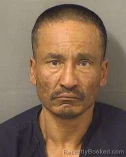 Booking photo from Palm Beach County, Florida