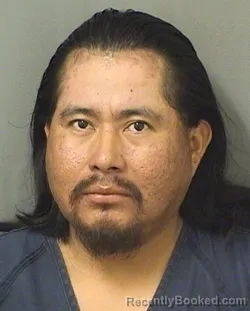 Booking photo from Palm Beach County, Florida