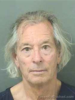 Booking photo from Palm Beach County, Florida