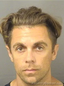 Booking photo from Palm Beach County, Florida