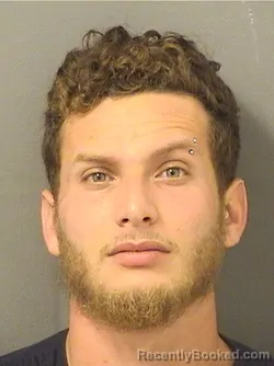 Booking photo from Palm Beach County, Florida