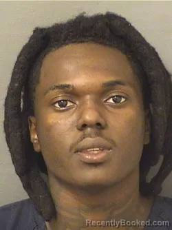 Booking photo from Palm Beach County, Florida