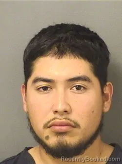 Booking photo from Palm Beach County, Florida