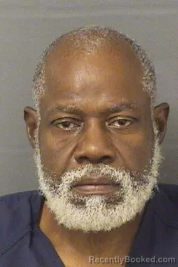 Booking photo from Palm Beach County, Florida