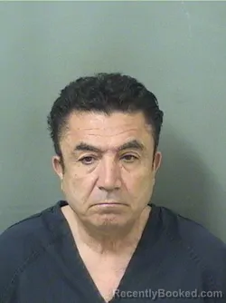 Booking photo from Palm Beach County, Florida