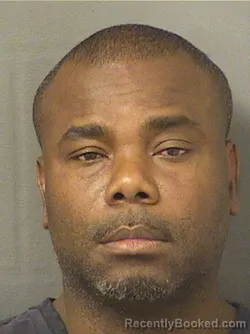 Booking photo from Palm Beach County, Florida