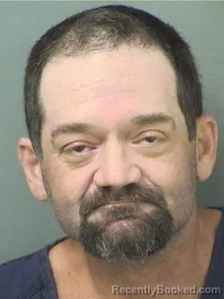 Booking photo from Palm Beach County, Florida