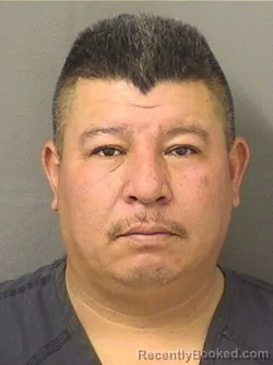 Booking photo from Palm Beach County, Florida