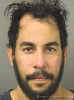 Booking photo from Palm Beach County, Florida