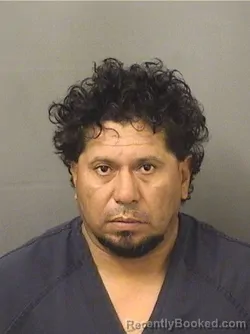Booking photo from Palm Beach County, Florida