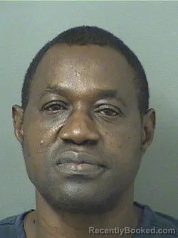 Booking photo from Palm Beach County, Florida