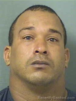 Booking photo from Palm Beach County, Florida