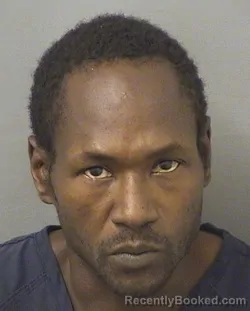 Booking photo from Palm Beach County, Florida
