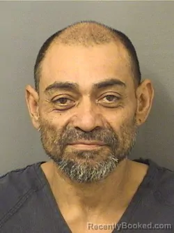 Booking photo from Palm Beach County, Florida