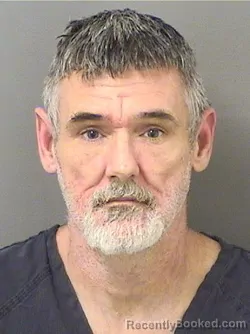 Booking photo from Palm Beach County, Florida
