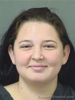Booking photo from Palm Beach County, Florida