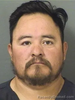Booking photo from Palm Beach County, Florida