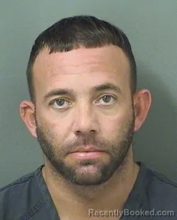 Booking photo from Palm Beach County, Florida