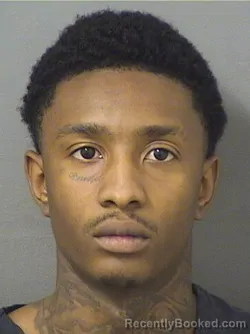 Booking photo from Palm Beach County, Florida