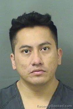 Booking photo from Palm Beach County, Florida