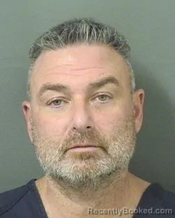 Booking photo from Palm Beach County, Florida