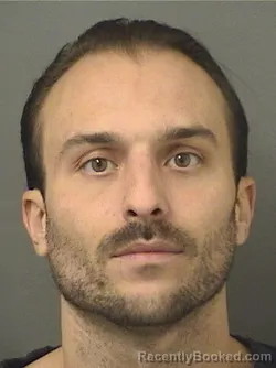 Booking photo from Palm Beach County, Florida