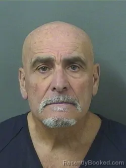 Booking photo from Palm Beach County, Florida