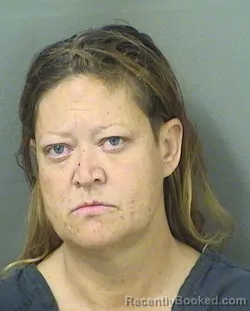 Booking photo from Palm Beach County, Florida