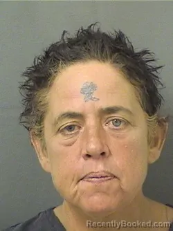 Mugshot of RHEBECCA JO MORRIS booked in Palm Beach County, Florida on March 5, 2026