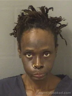Mugshot of ISABELLE DIEUJUSTE booked in Palm Beach County, Florida on March 5, 2026