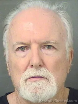 Mugshot of FRED CHARLES KREUSCHER booked in Palm Beach County, Florida on March 5, 2026