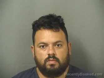Mugshot of CRISTIAN JAIR ROMEROFERNANDEZ booked in Palm Beach County, Florida on March 6, 2026