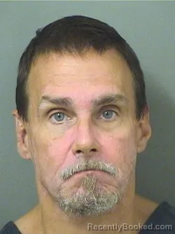 Booking photo from Palm Beach County, Florida
